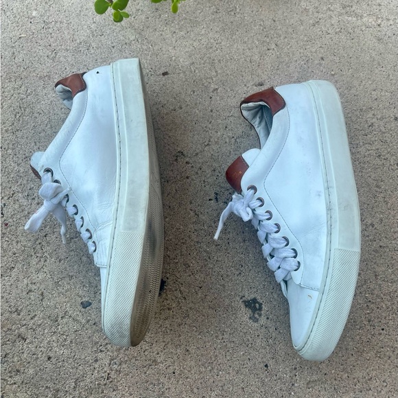 Good Man Brand Legend Sneaker - Men size 9- White - Made in Italy - Picture 3 of 6